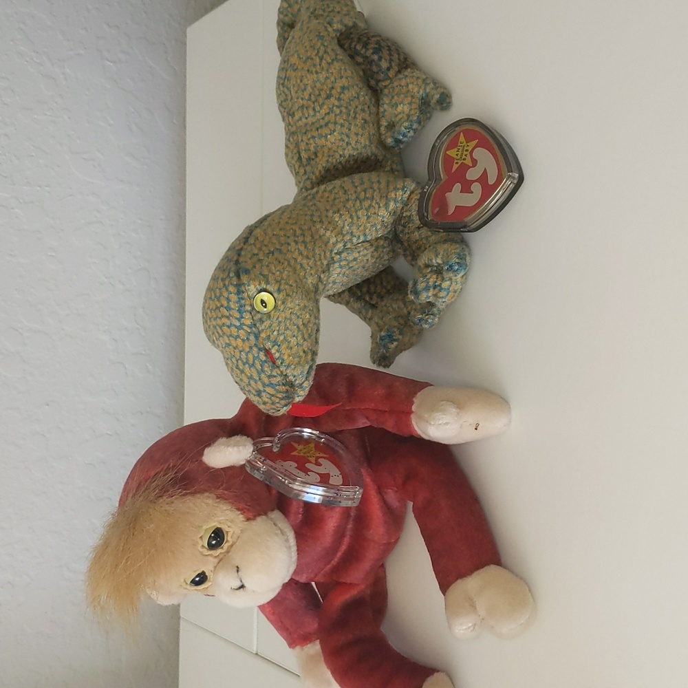 TY Beanie Baby - Schweetheart & Scaly 1999